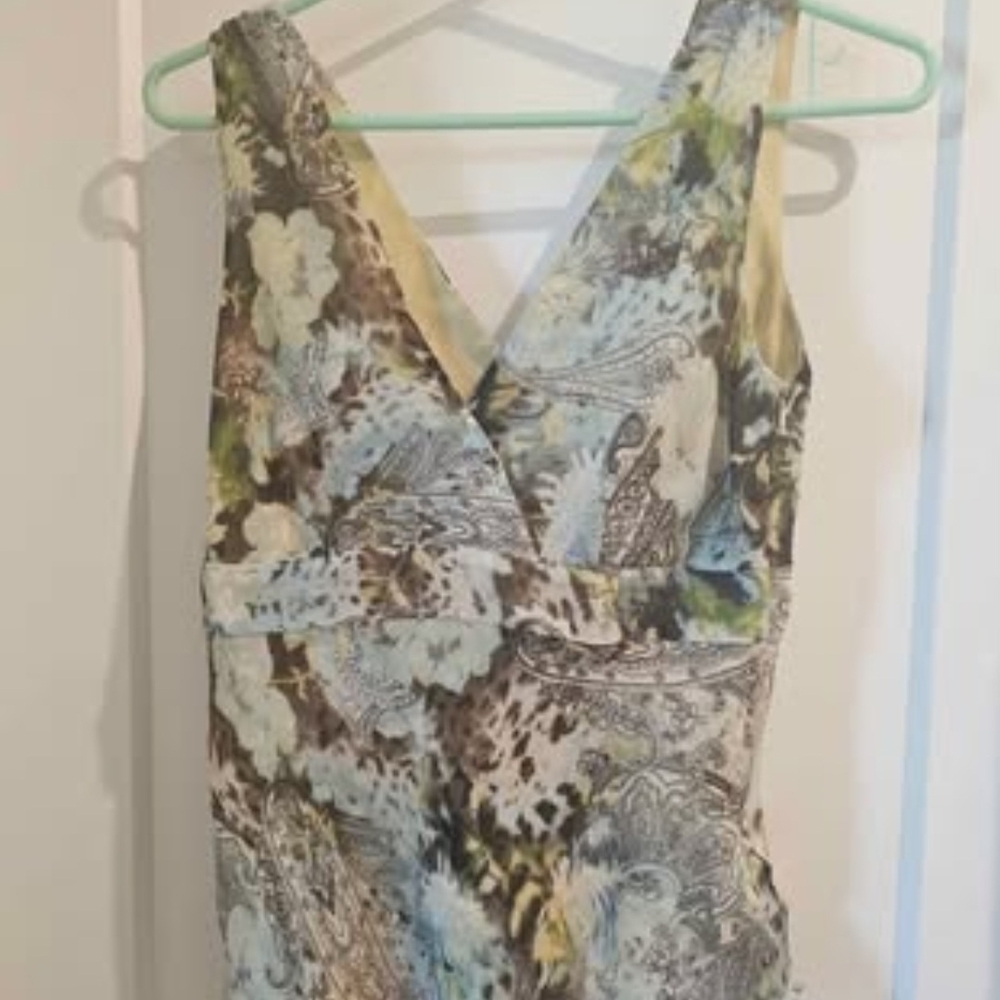 INC International Concepts Multicolor Sleeveless Top